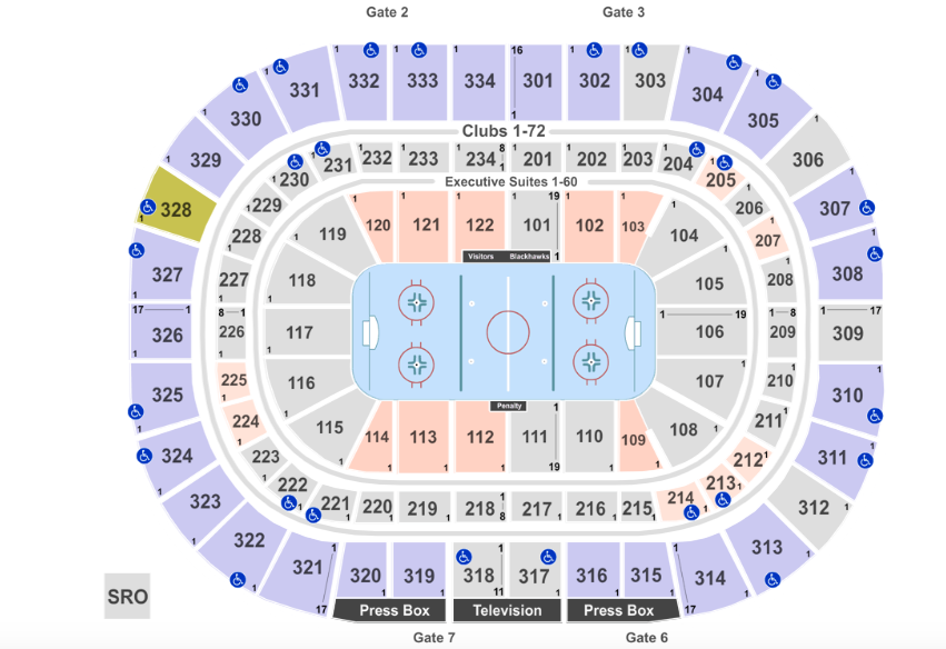 United Center Concert Seating Chart   Screen Shot 2019 09 03 At 6.35.37 PM 